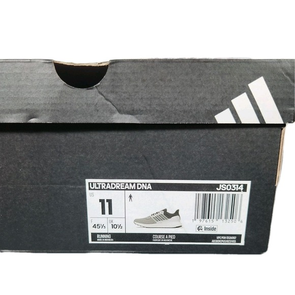 Adidas Ultradream DNA Running Shoes Men's Size 11 Grey White Athletic Sneakers